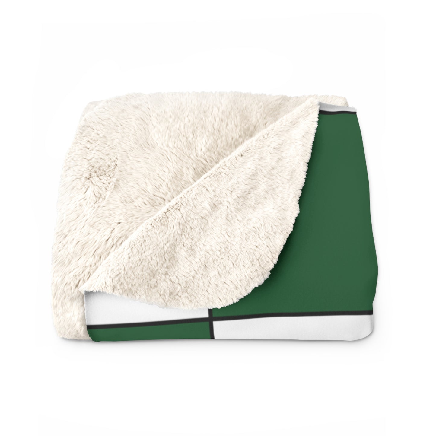 Saudi Arabia Retro Check Blanket Throw