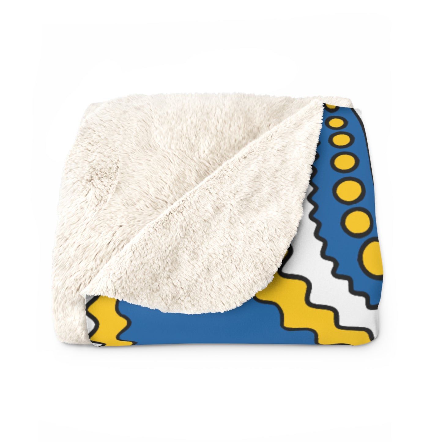 Canary Islands Retro Paisley Blanket Throw