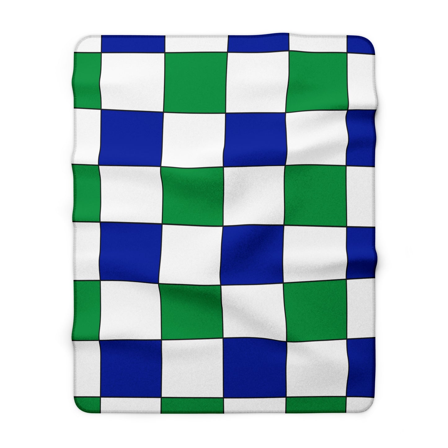 Lesotho Retro Check Blanket Throw