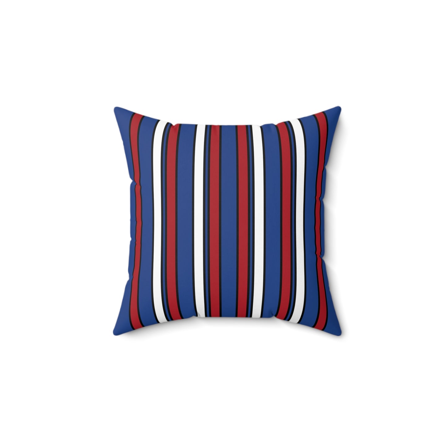 Caribbean Netherlands Retro Stripes Cushion Pillow