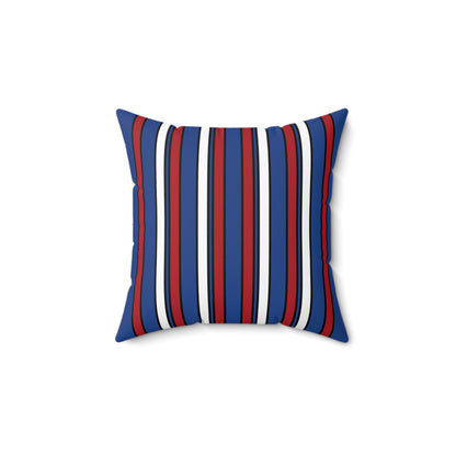 Caribbean Netherlands Retro Stripes Cushion Pillow