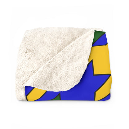 Solomon Islands Retro Houndstooth Blanket Throw