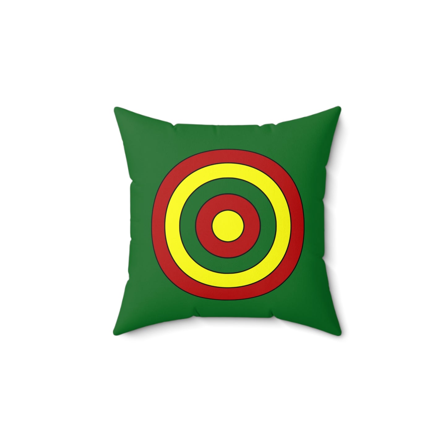 Senegal Retro Target Cushion Pillow