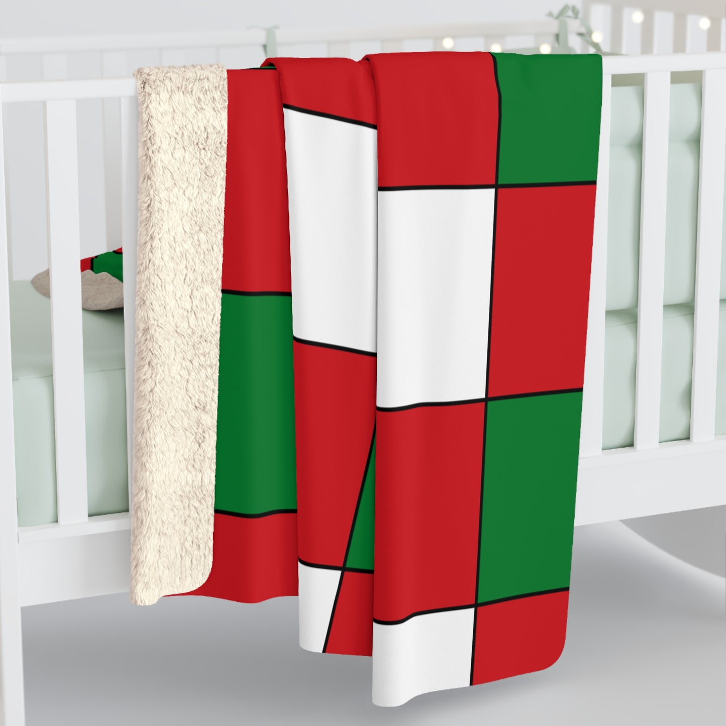 Belarus Retro Check Blanket Throw