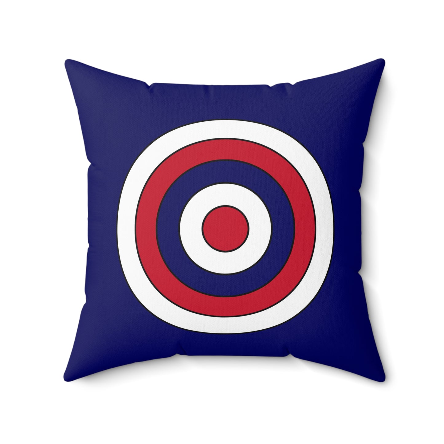 Cook Islands Retro Target Cushion Pillow