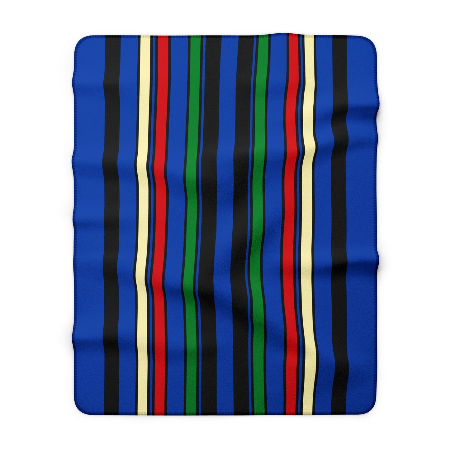 South Sudan Retro Stripes Blanket Throw