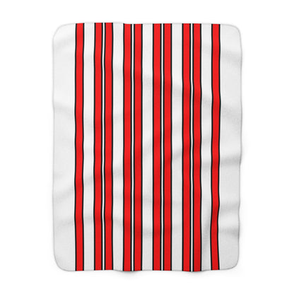 Georgia Retro Stripes Blanket Throw