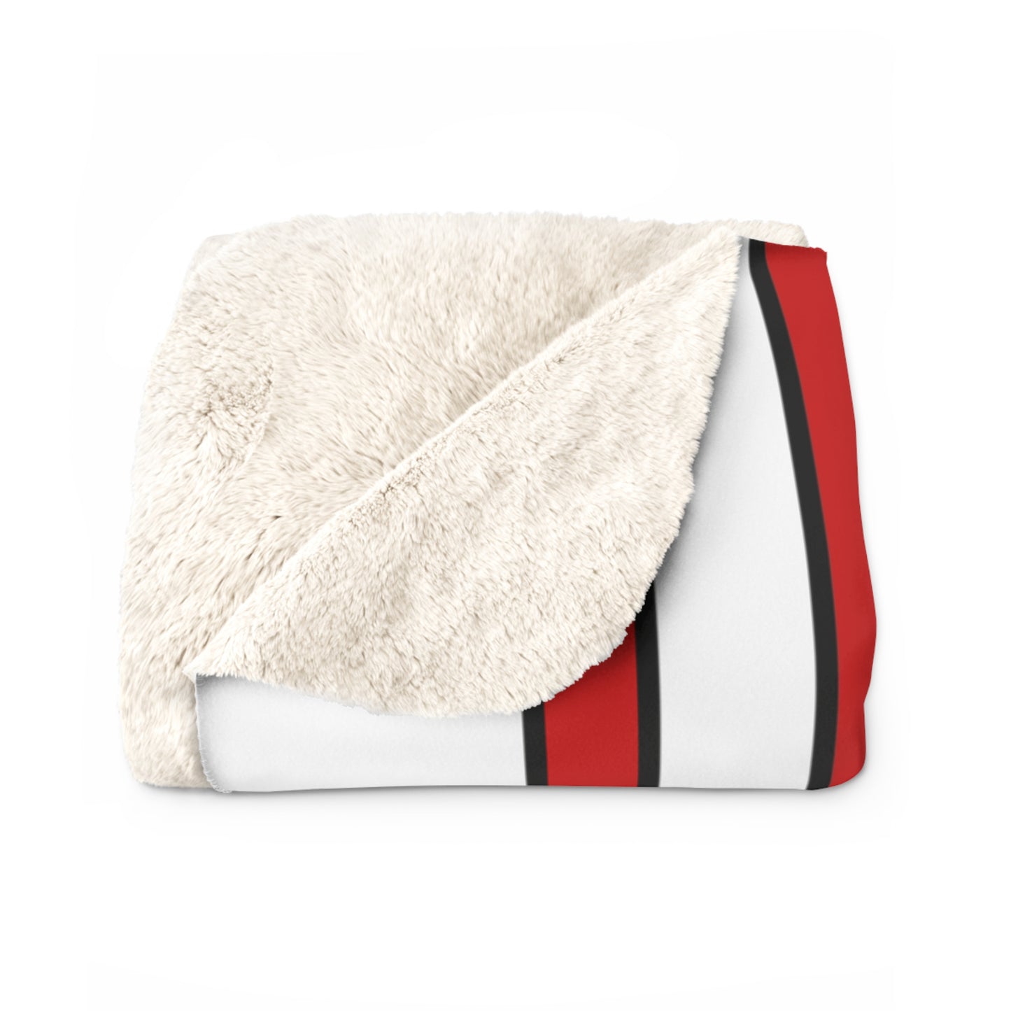 Northern Ireland Retro Stripes Blanket Throw
