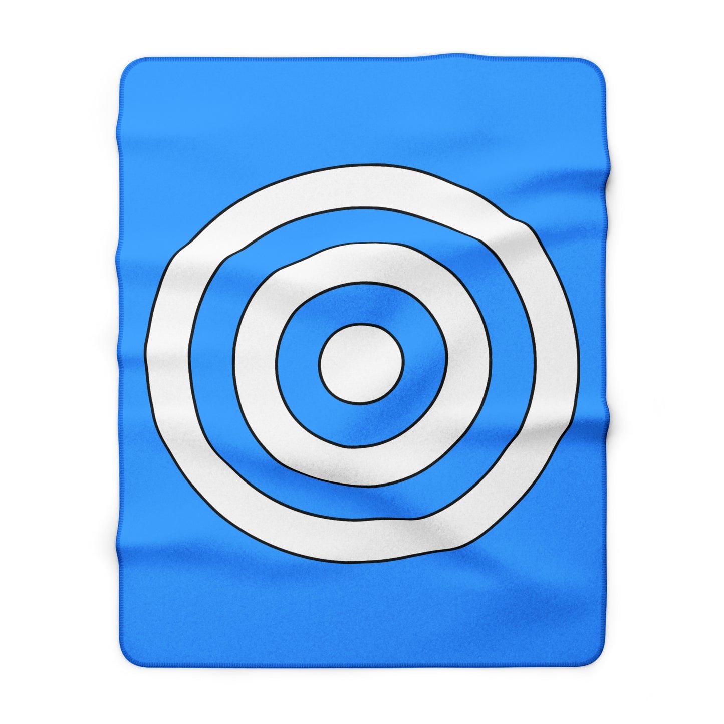 Somalia Retro Target Blanket Throw