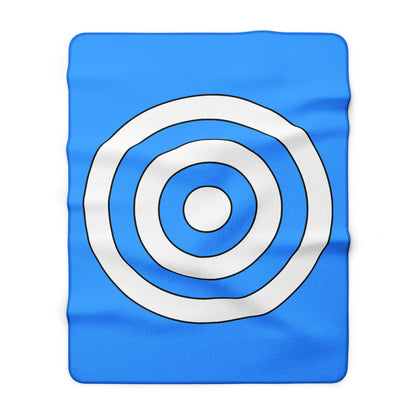 Somalia Retro Target Blanket Throw