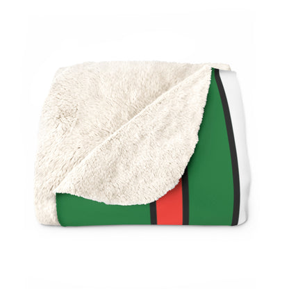 Madagascar Retro Stripes Blanket Throw