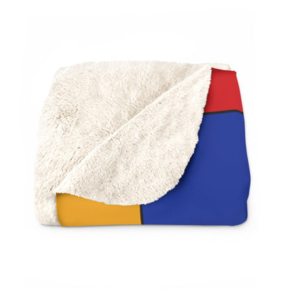 Armenia Retro Check Blanket Throw