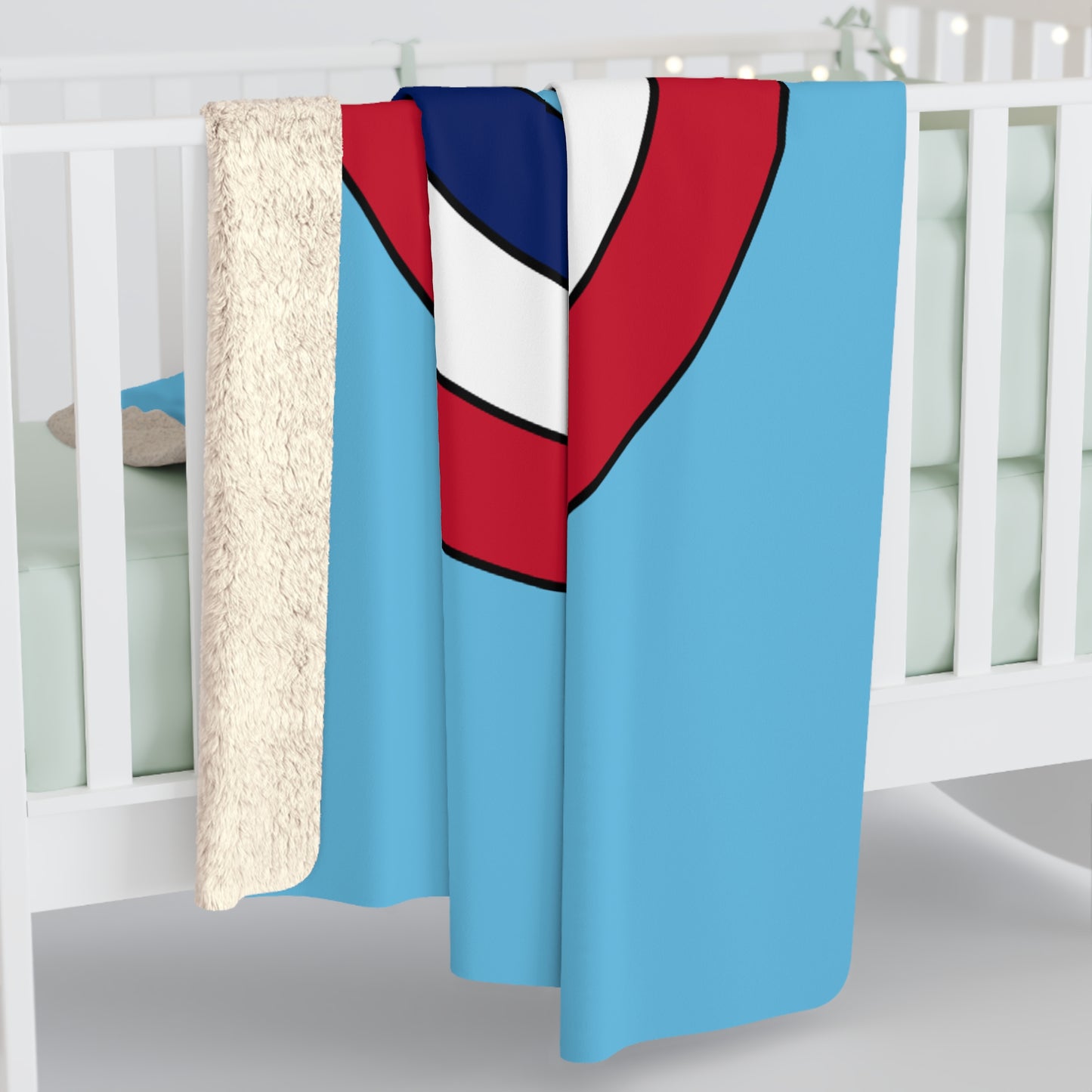 Fiji Retro Target Blanket Throw