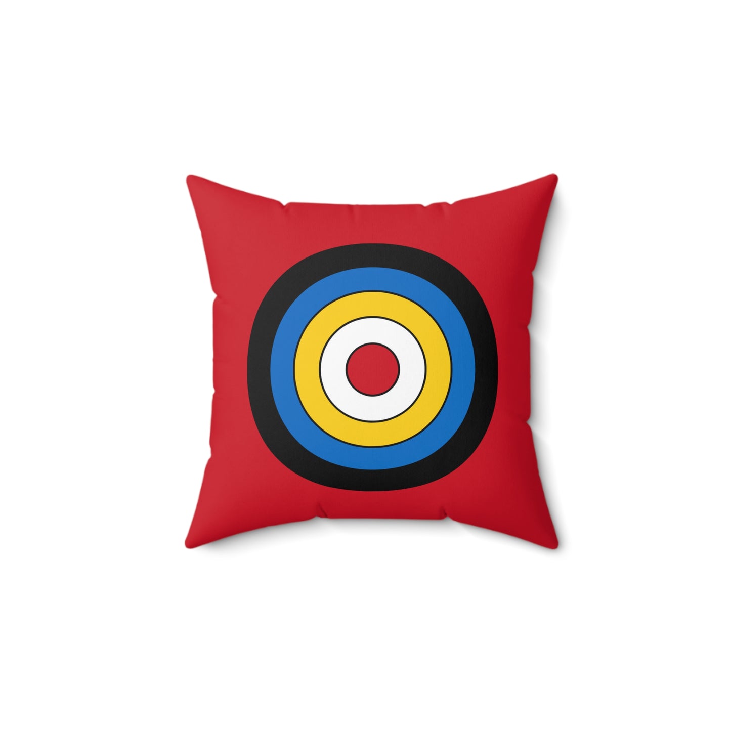 Antigua And Barbuda Retro Target Cushion Pillow