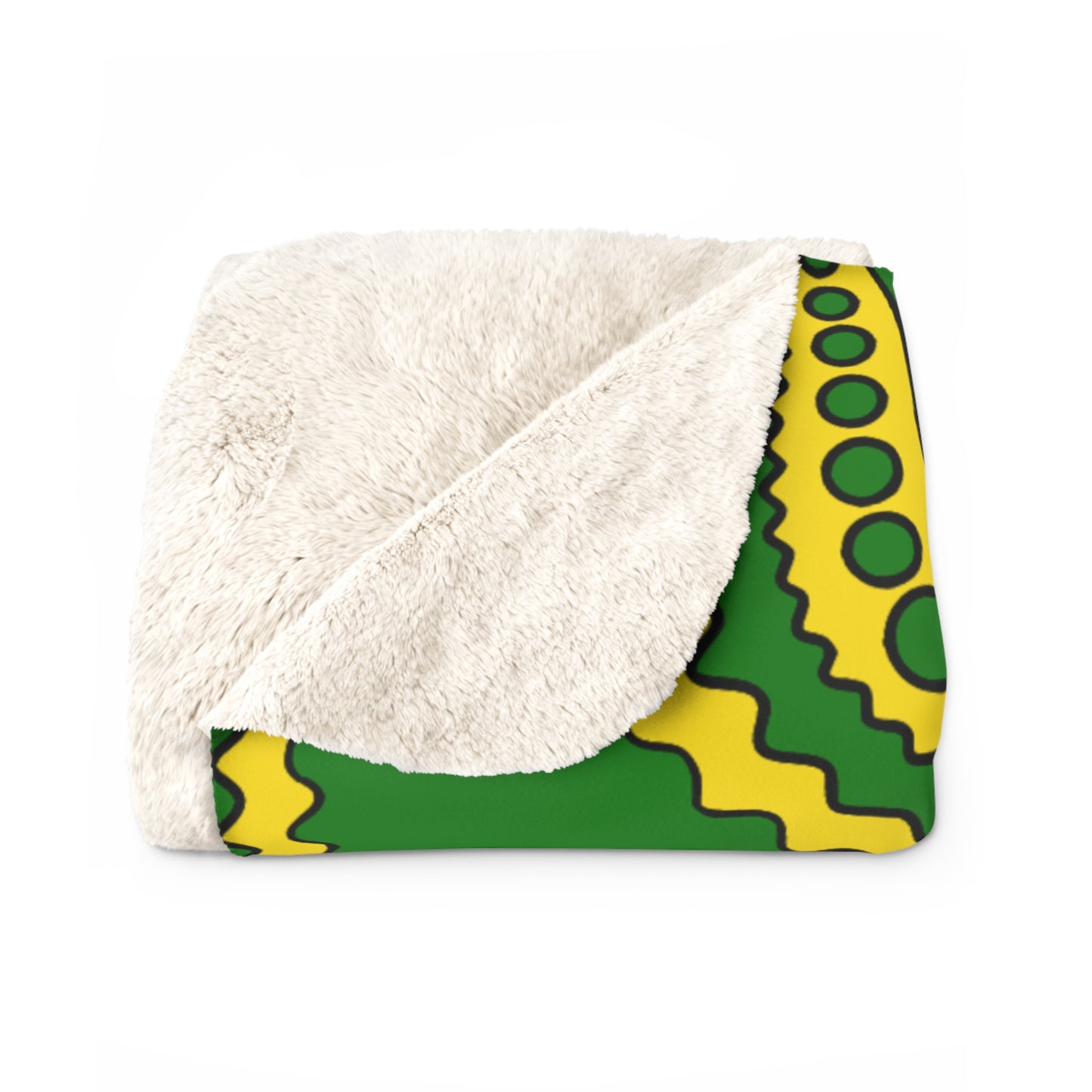 Cocos Islands Retro Paisley Blanket Throw