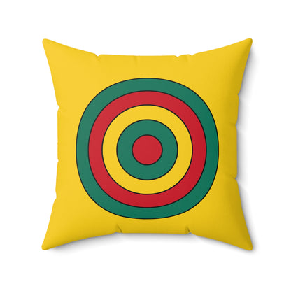 Cameroon Retro Target Cushion Pillow