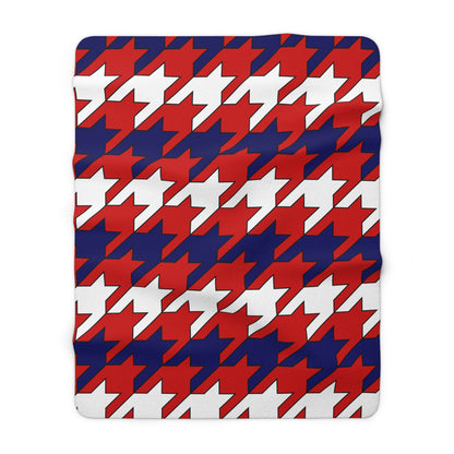 Nepal Retro Houndstooth Blanket Throw