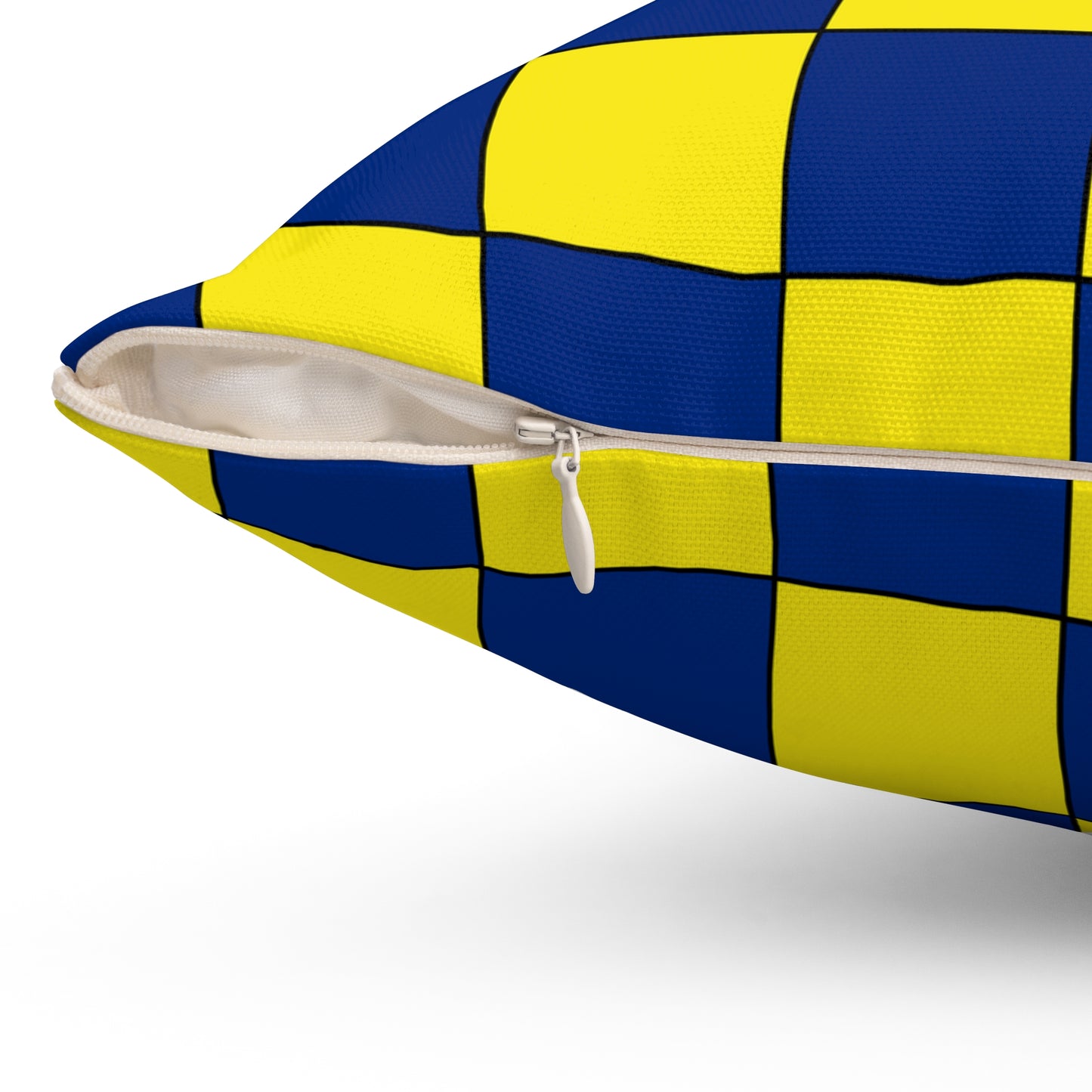 Curacao Retro Check Cushion Pillow