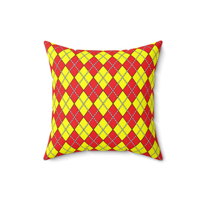 China Retro Argyle Cushion Pillow
