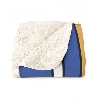 Marshall Islands Retro Stripes Blanket Throw