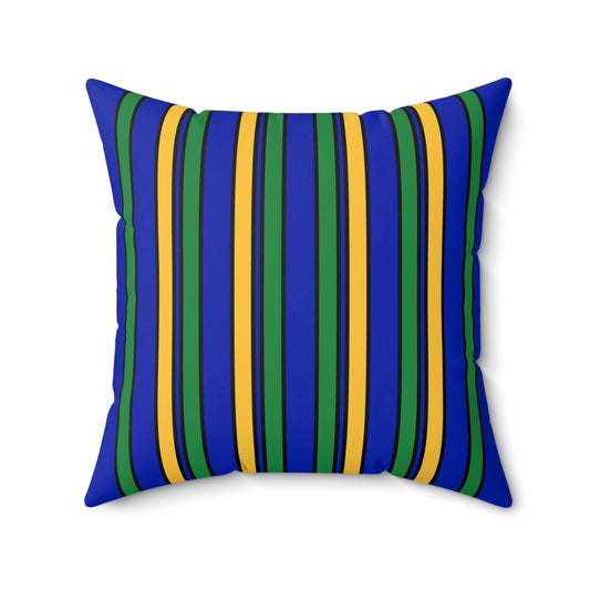 Christmas Island Retro Stripes Cushion Pillow