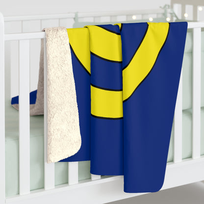 Curacao Retro Target Blanket Throw