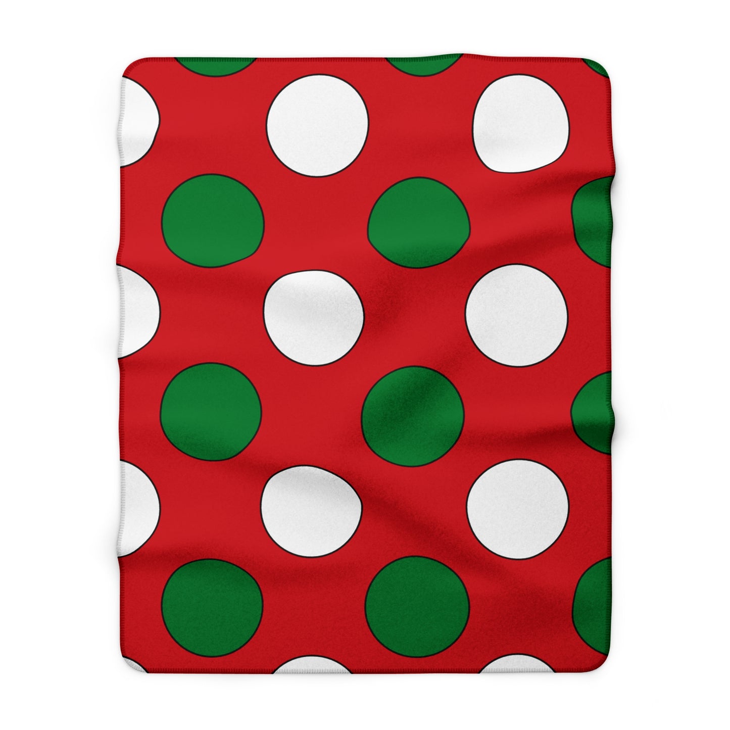 Belarus Retro Polka Dots Blanket Throw