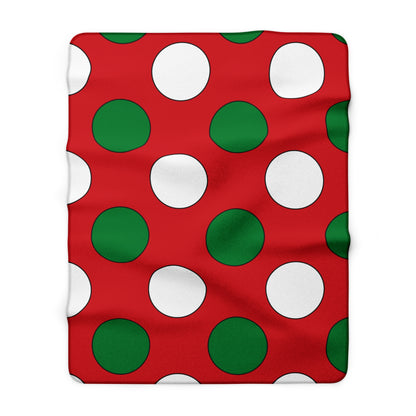 Belarus Retro Polka Dots Blanket Throw