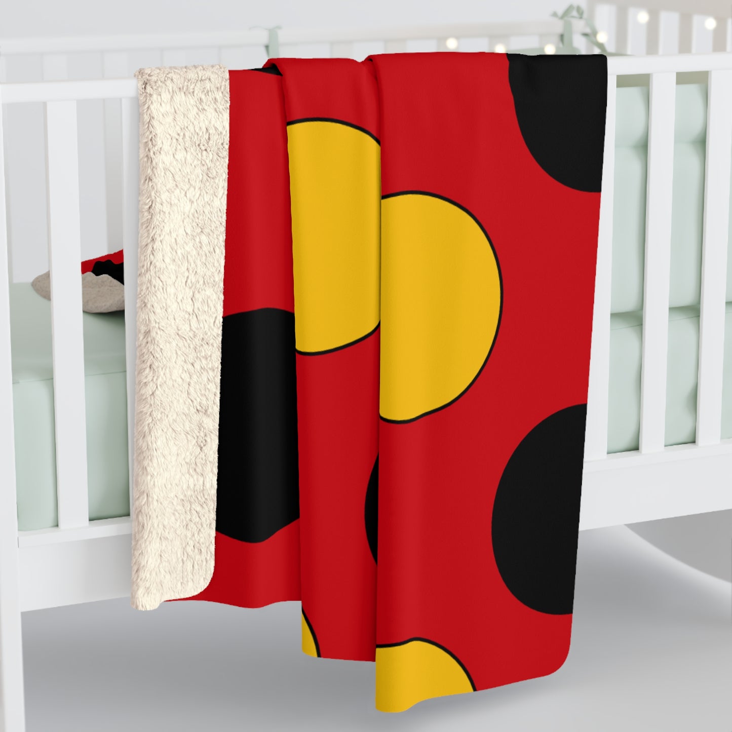 Timor Leste Retro Polka Dots Blanket Throw