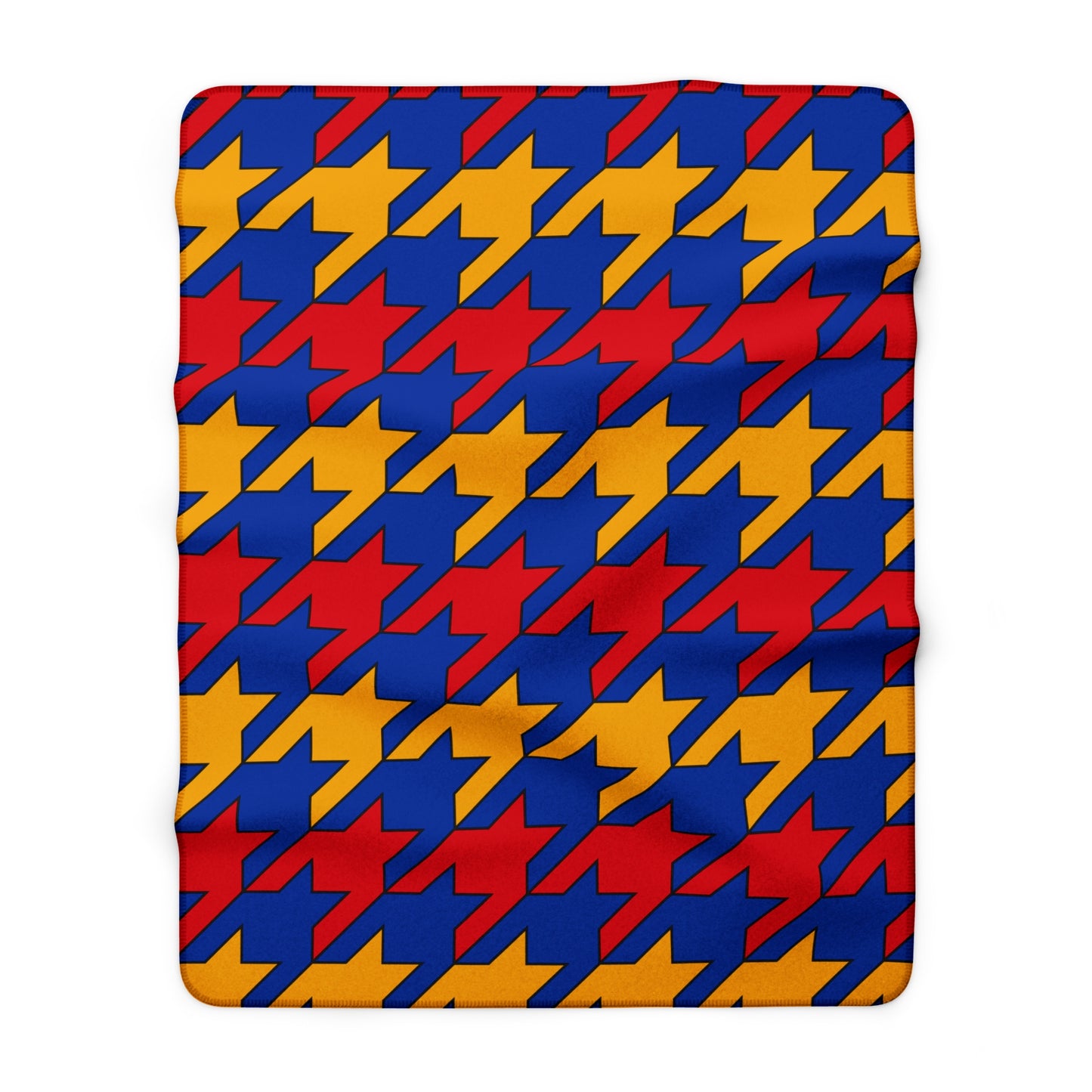 Armenia Retro Houndstooth Blanket Throw
