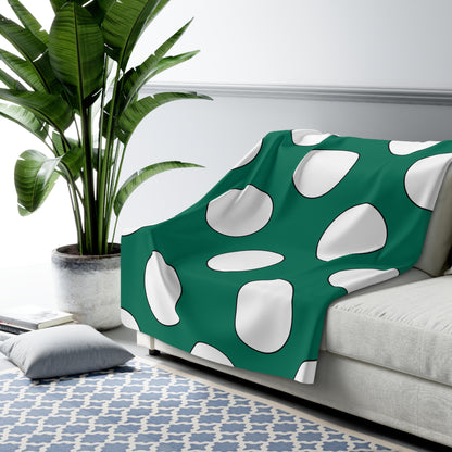 Macao Retro Polka Dots Blanket Throw