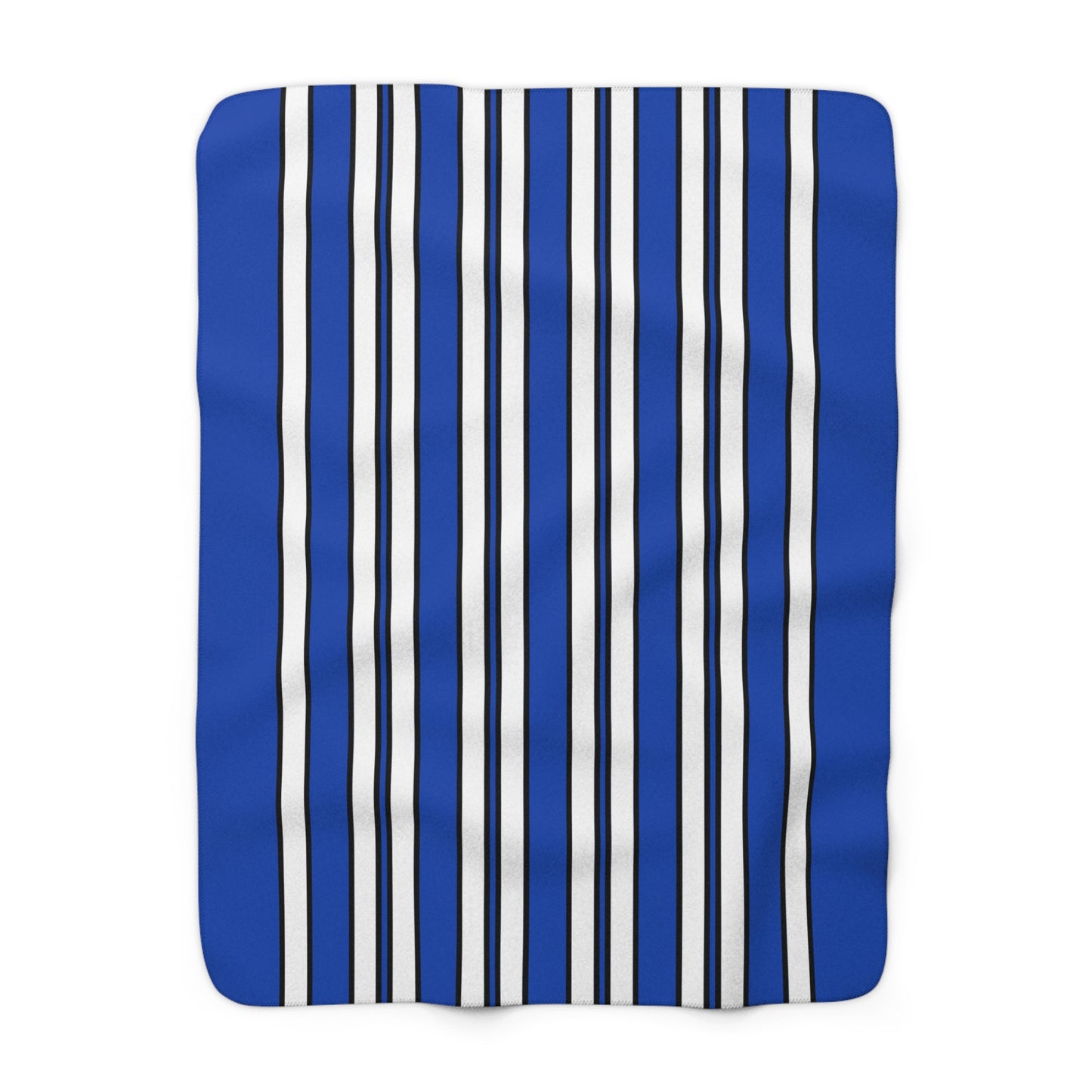 El Salvador Retro Stripes Blanket Throw