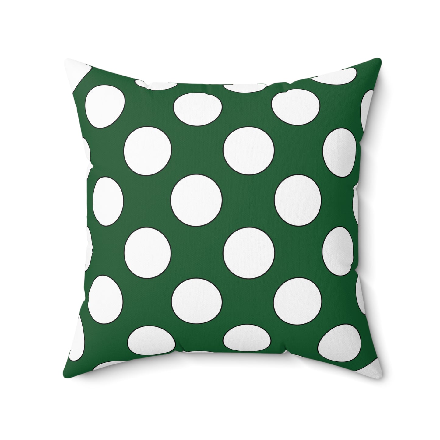 Saudi Arabia Retro Polka Dots Cushion Pillow