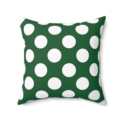 Saudi Arabia Retro Polka Dots Cushion Pillow