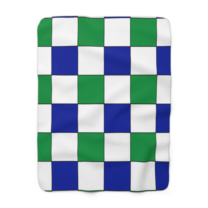 Lesotho Retro Check Blanket Throw