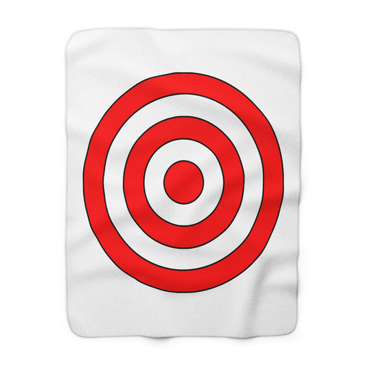 Georgia Retro Target Blanket Throw