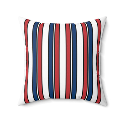 Serbia Retro Stripes Cushion Pillow
