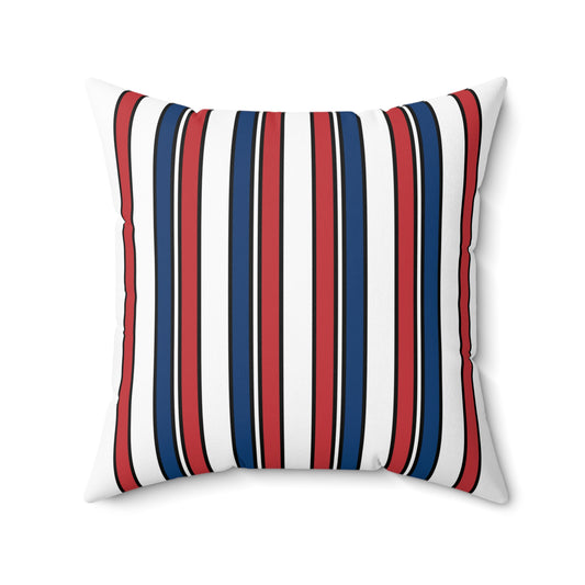 Serbia Retro Stripes Cushion Pillow
