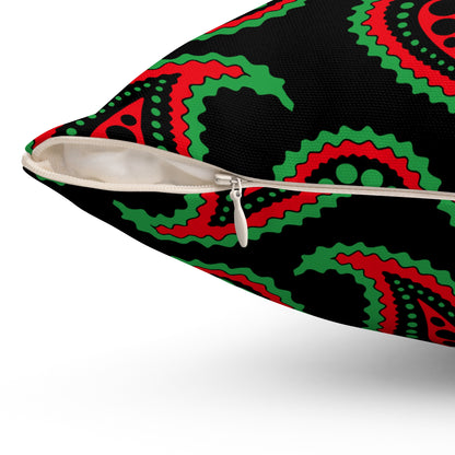 Libya Retro Paisley Cushion Pillow