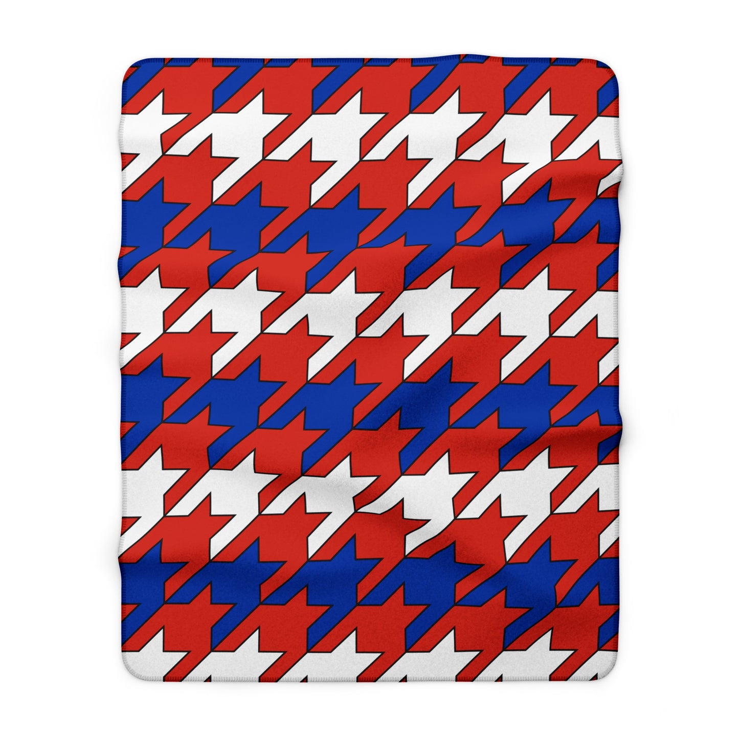 Paraguay Retro Houndstooth Blanket Throw