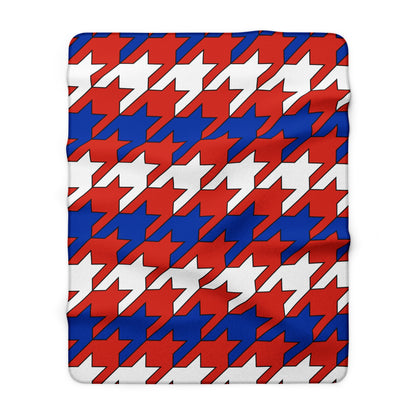 Paraguay Retro Houndstooth Blanket Throw