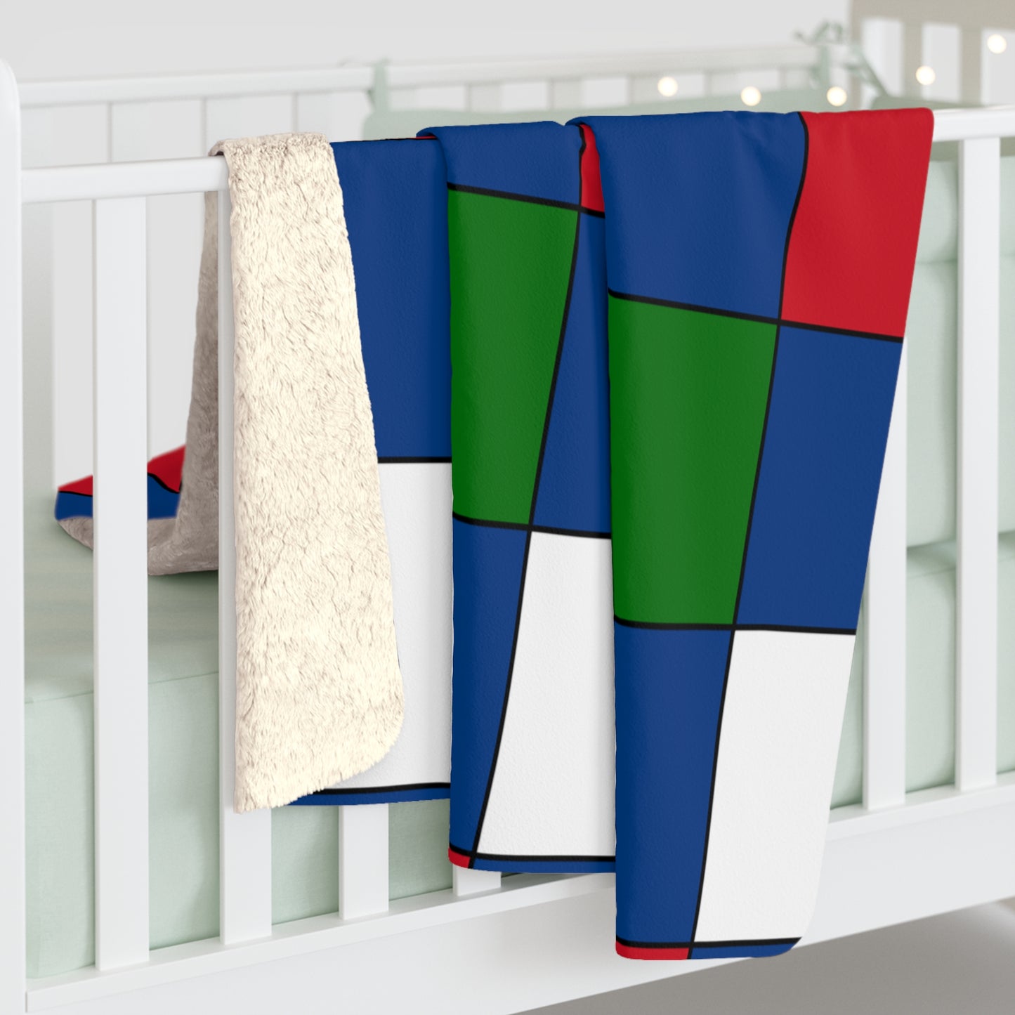 Belize Retro Check Blanket Throw