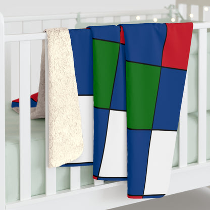 Belize Retro Check Blanket Throw