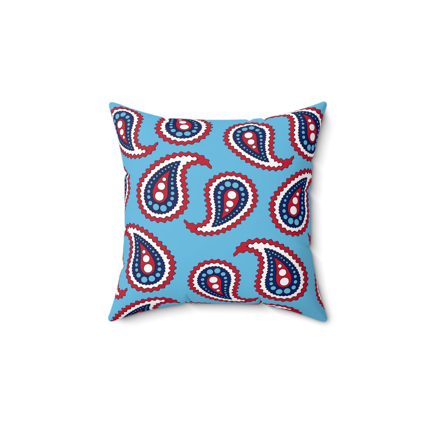 Fiji Retro Paisley Cushion Pillow