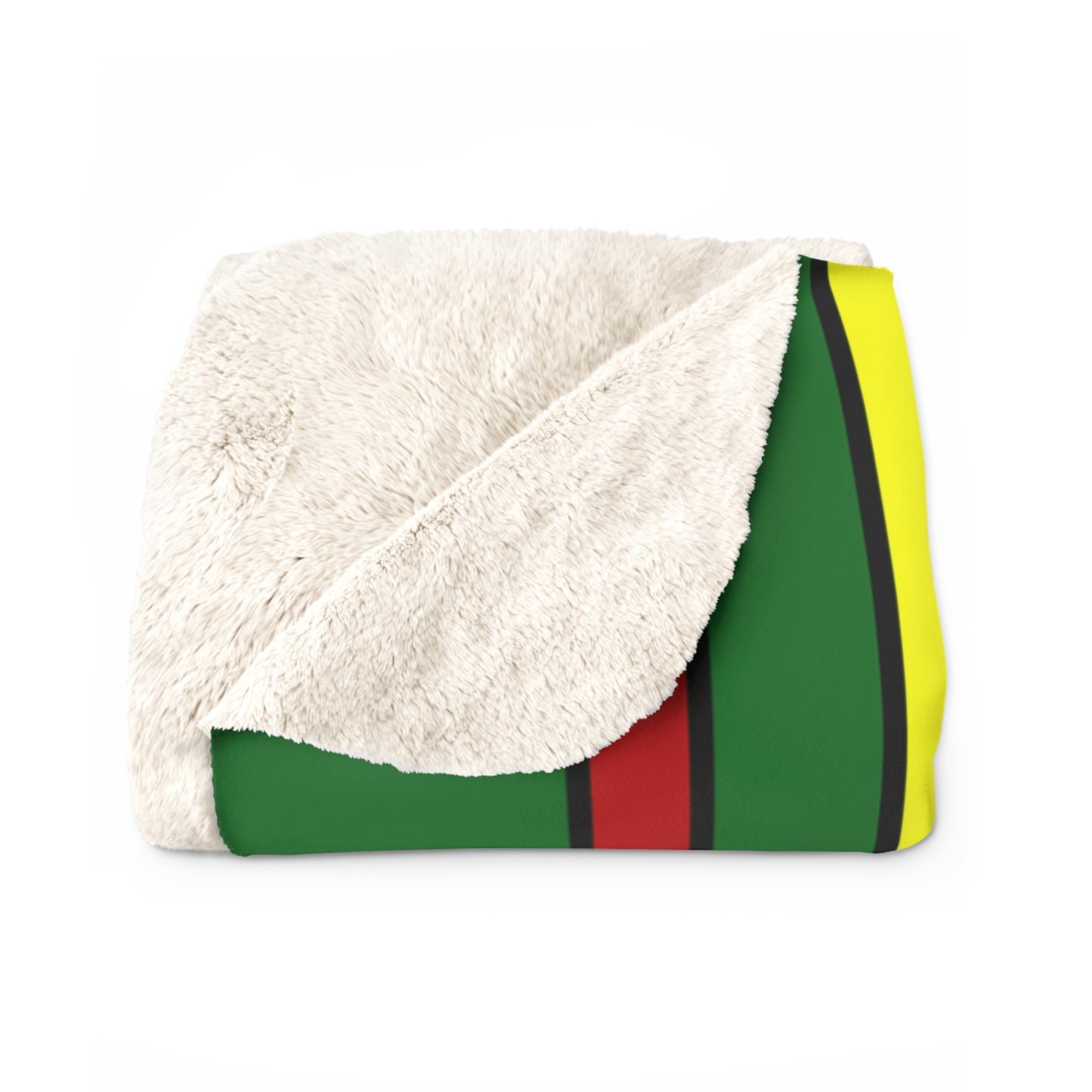 Senegal Retro Stripes Blanket Throw