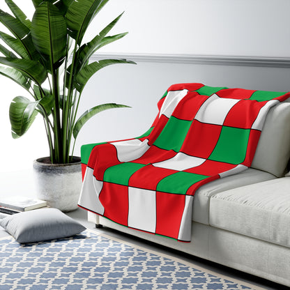 Lebanon Retro Check Blanket Throw