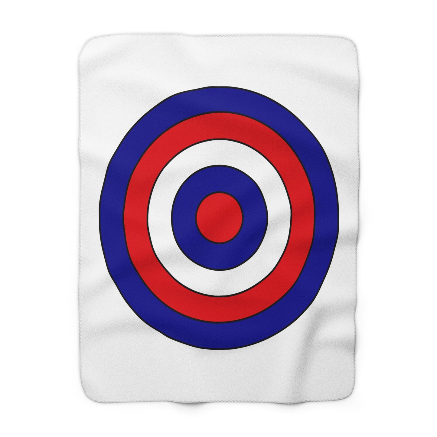 Mayotte Retro Target Blanket Throw