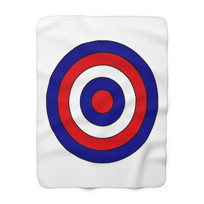 Mayotte Retro Target Blanket Throw