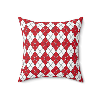 Bahrain Retro Argyle Cushion Pillow