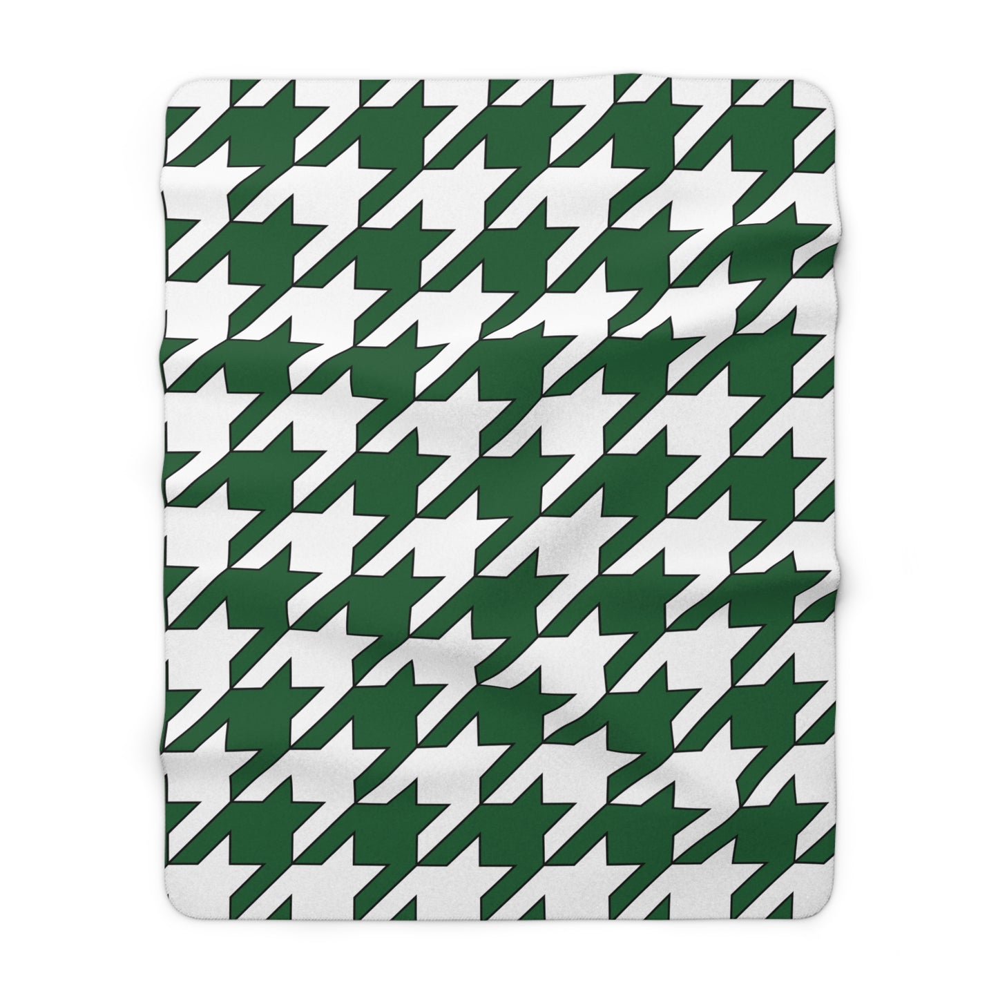 Saudi Arabia Retro Houndstooth Blanket Throw